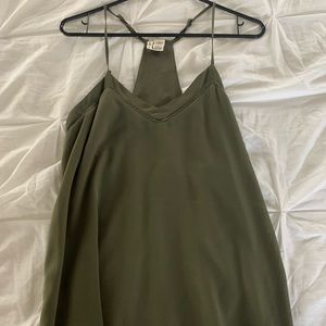 Army Green Dressy Tank